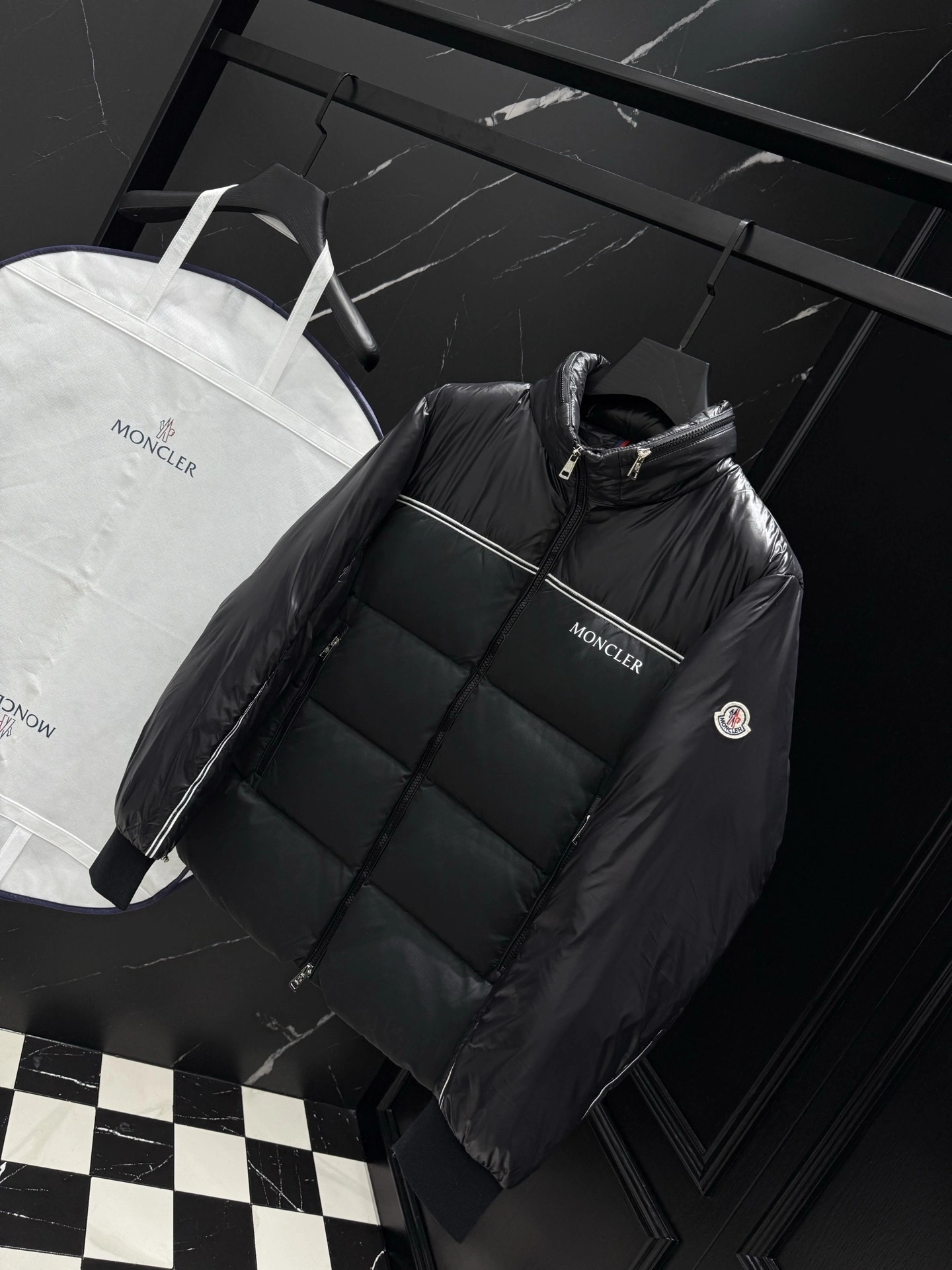 wg.luxury-- 7o9385r Down jacket white duck down item: E-F501J1501H